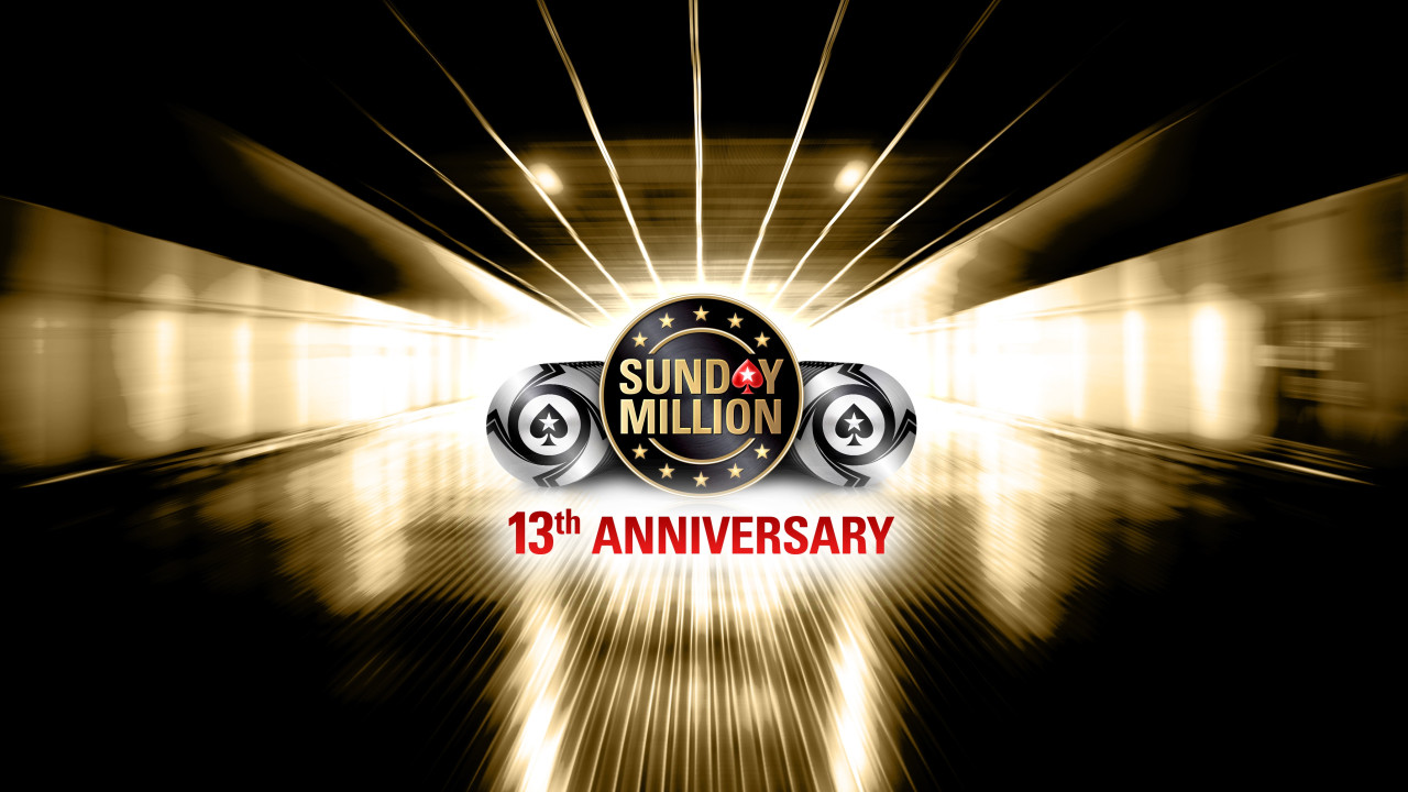 PokerStars celebra 13 años del Sunday Million con 10 millones de euros garantizados