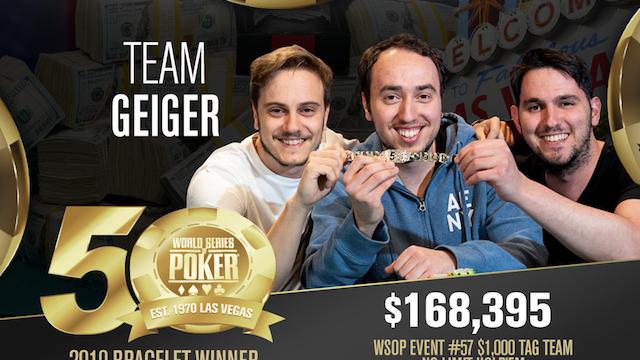 Israel se quedó con el Evento por equipos de la WSOP
