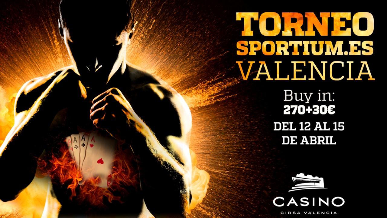 El Torneo Sportium.es con formato renovado vuelve en abril a Casino Cirsa Valencia