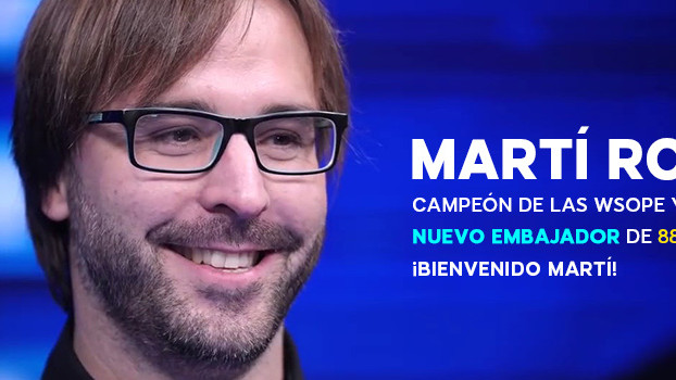 888poker ficha a Martí Roca como Embajador en España 