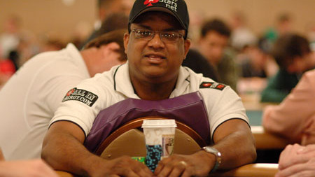 Victor Ramdin, líder del Big Event del Bicycle Casino aka NAPT Los Angeles