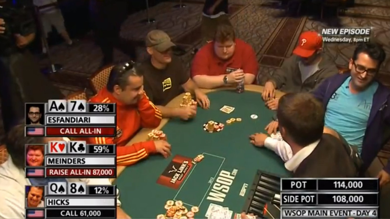 WSOP 2012 ep 10: Main Event 6 WSOP 2012 ep 10: Main Event 6