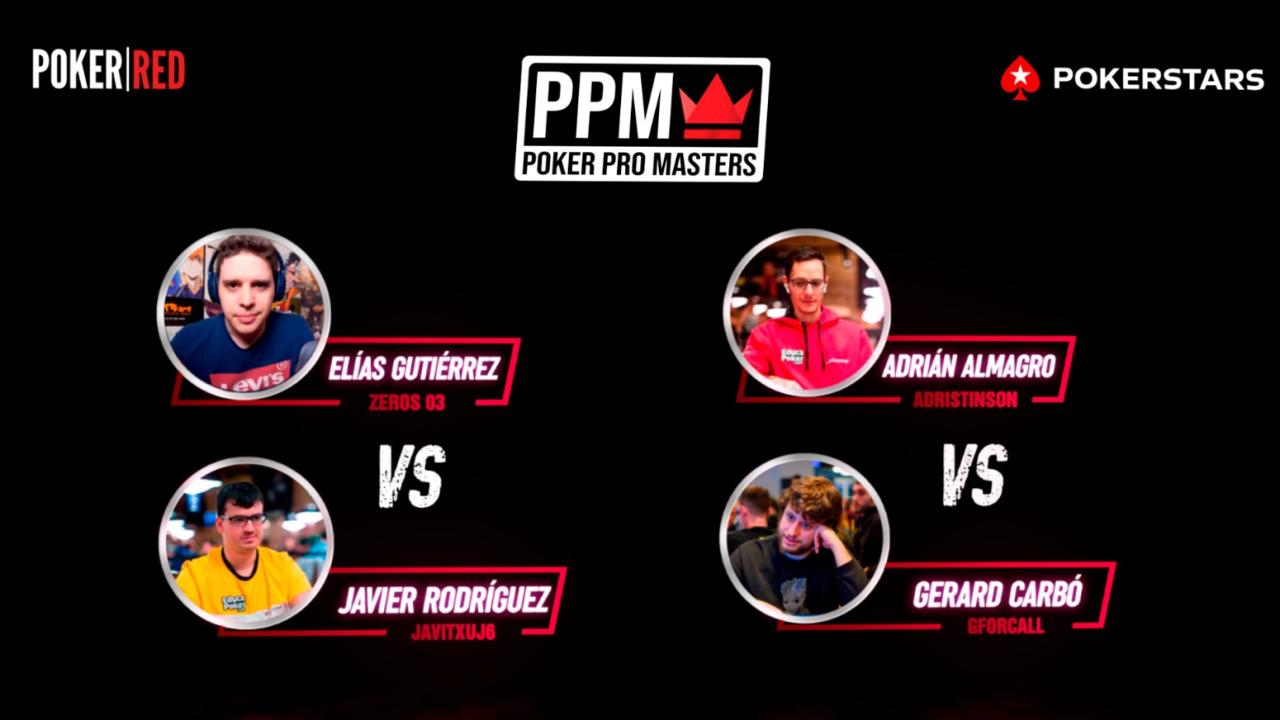 El Poker Pro Masters al rojo vivo, llegan las semifinales