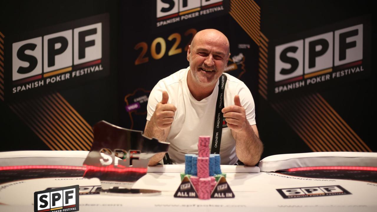 Sergey Topalov se hace con la victoria del Main Event imponiendo su ley en una vuelta de record del SPF a Casino Luckia Mallorca