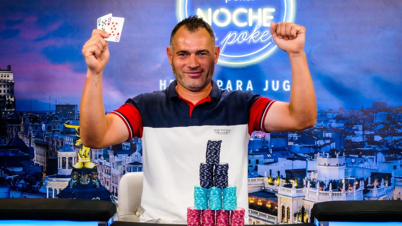 Stefan Dumitrascu gana el tercer episodio de la tercerea temporada de Noche de Poker
