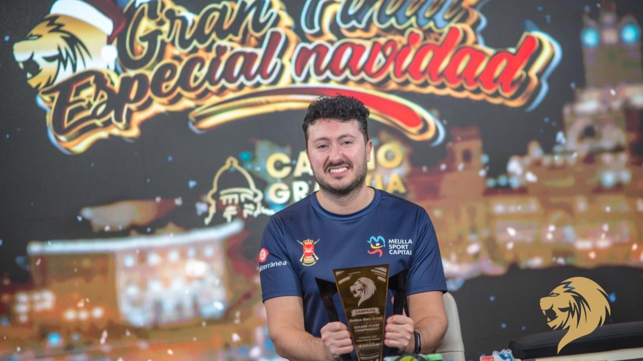 Rafa Granados se proclama ganador del Main Event de las Golden Poker Championship