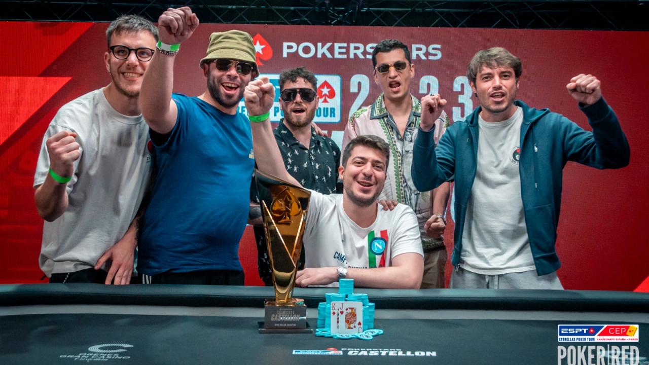 Simone Pascucci se lleva el trofeo del Estrellas High Roller a Italia