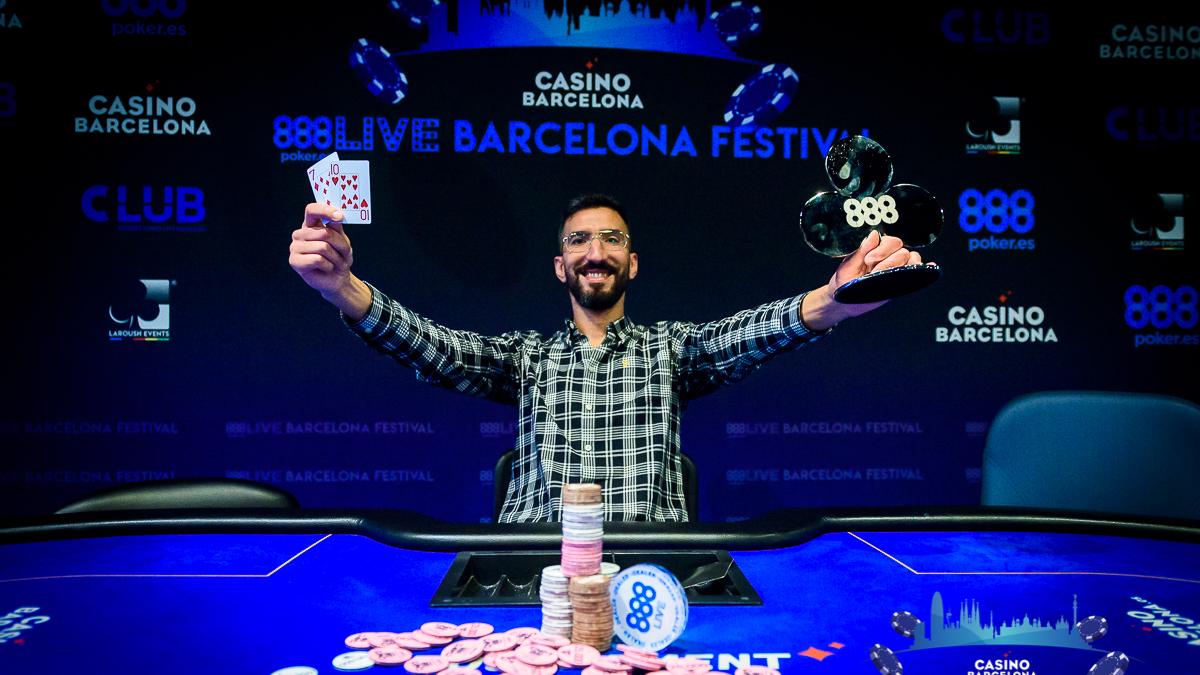 Ahmed Ibrahimi gana el Main Event del 888LIVE BARCELONA FESTIVAL CNP 2019