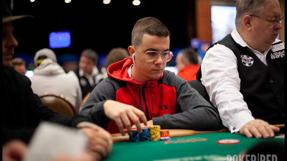 Andrés González "wisopekeño!" segundo clasificado en el High Roller Club: $530 Bounty Builder 