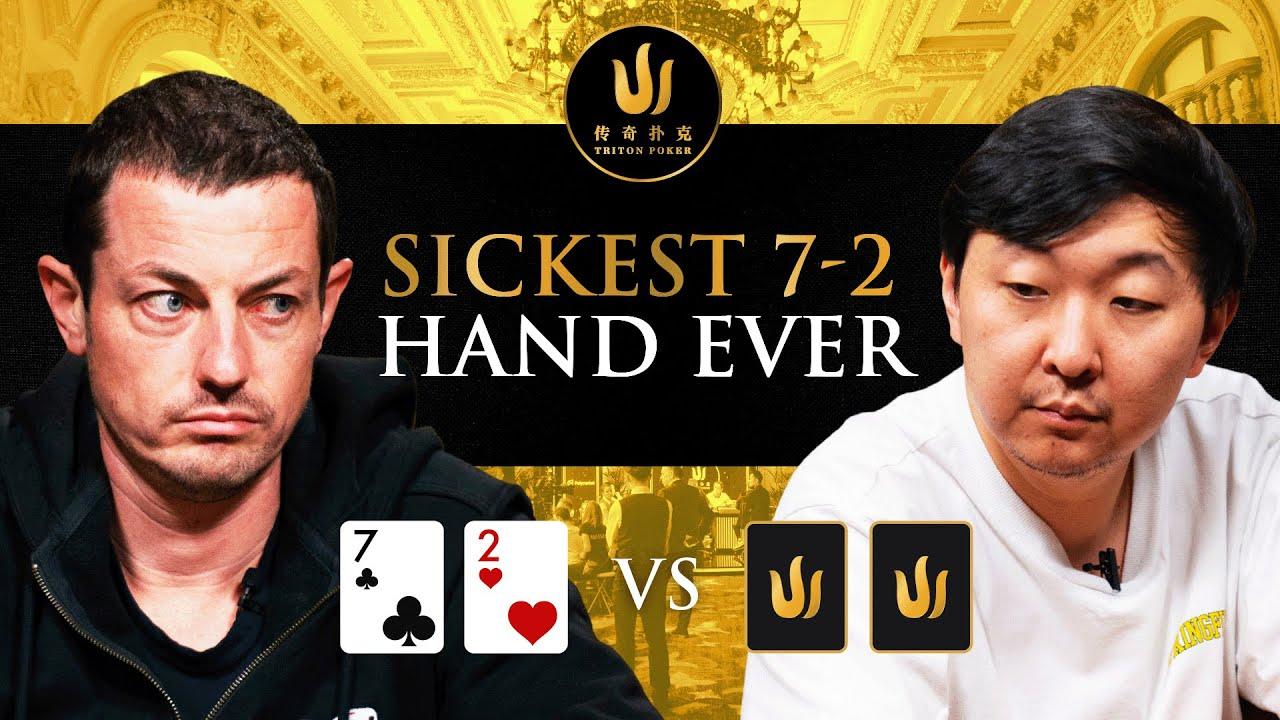 Rui Cao humilló a Tom Dwan con 8 high en un bote de 894.000 € durante las Triton de Madrid