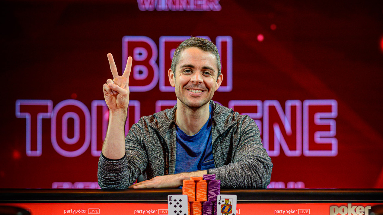 Tollerene, el último de los campeones del British Poker Open