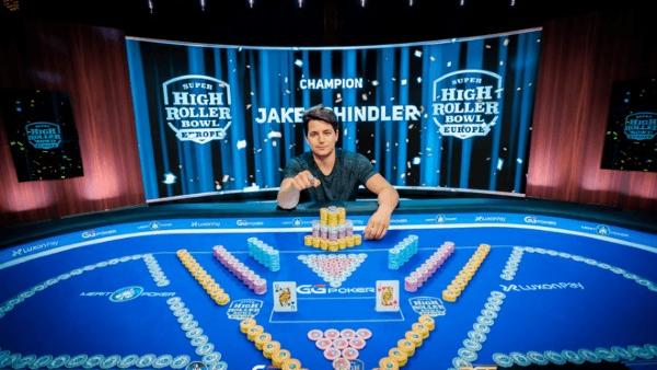 Jake Schindler se proclama campeón del Super High Roller Bowl Europe