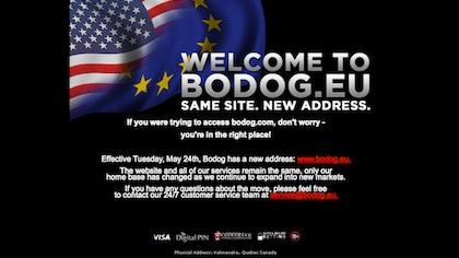 Bodog cambia su dominio a bodog.eu