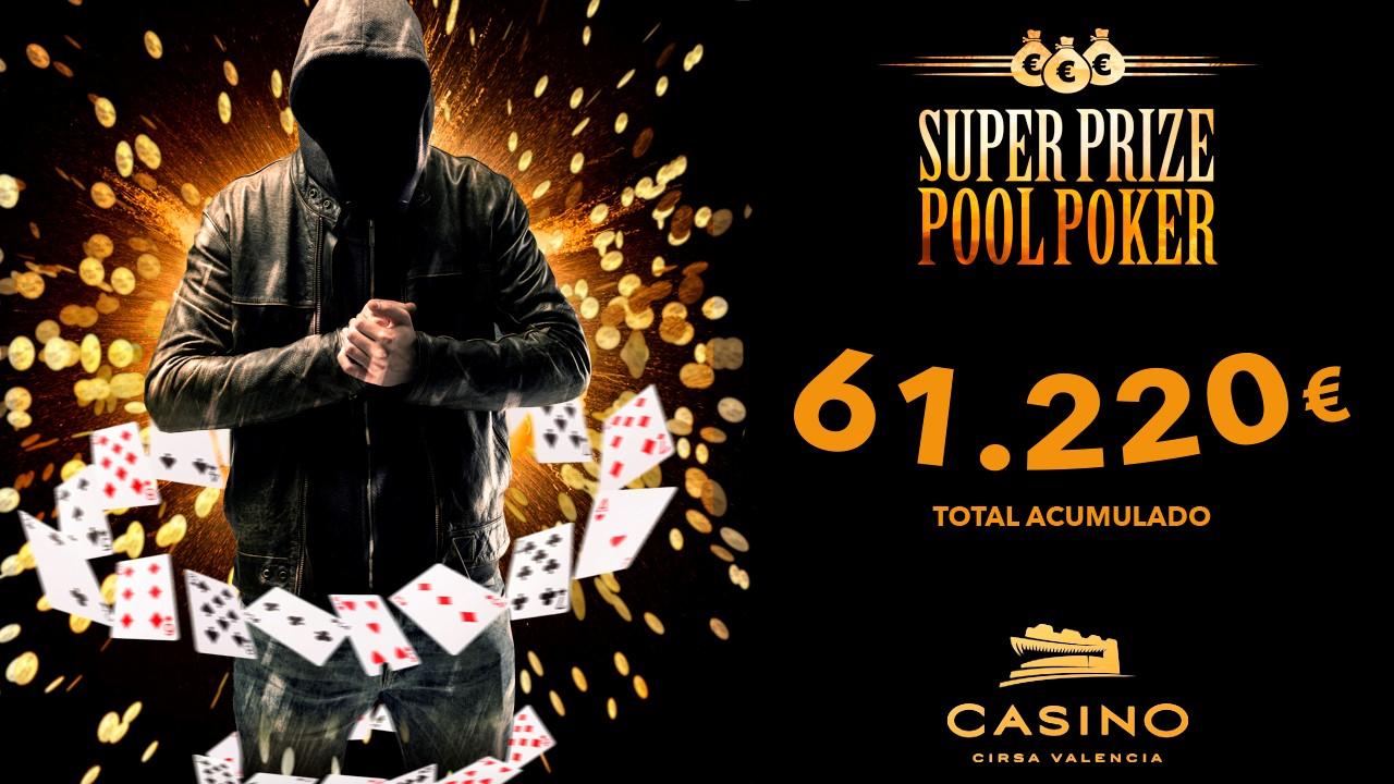 El domingo, primer satélite presencial para el Superprizepool de Casino Cirsa Valencia