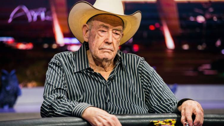 ¿La última aparición de Doyle Brunson ante las cámaras de televisión?