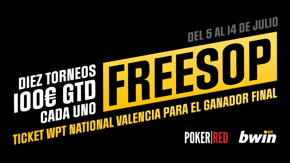 Alegra el seguimiento con las FreeSOP y juega un WPT