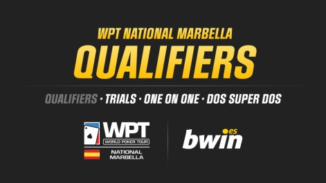 Hoy, más oportunidades para viajar al WPT Marbella