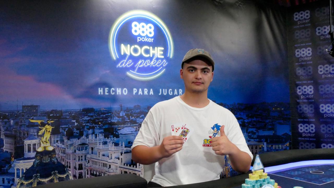 Paco Ruiz consigue llevarse la victoria en la Segunda Noche de Poker