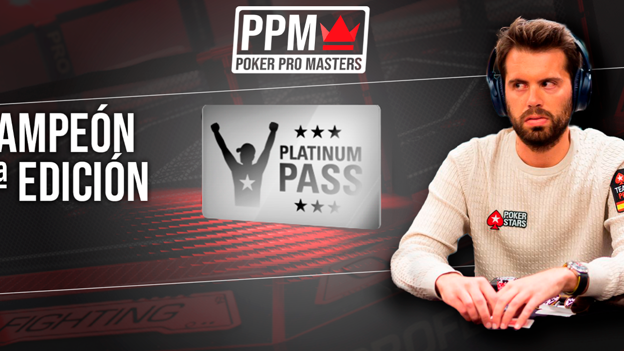 Ramón Colillas gana el Poker Pro Masters y le regala un Platinum Pass a Javi Fernández