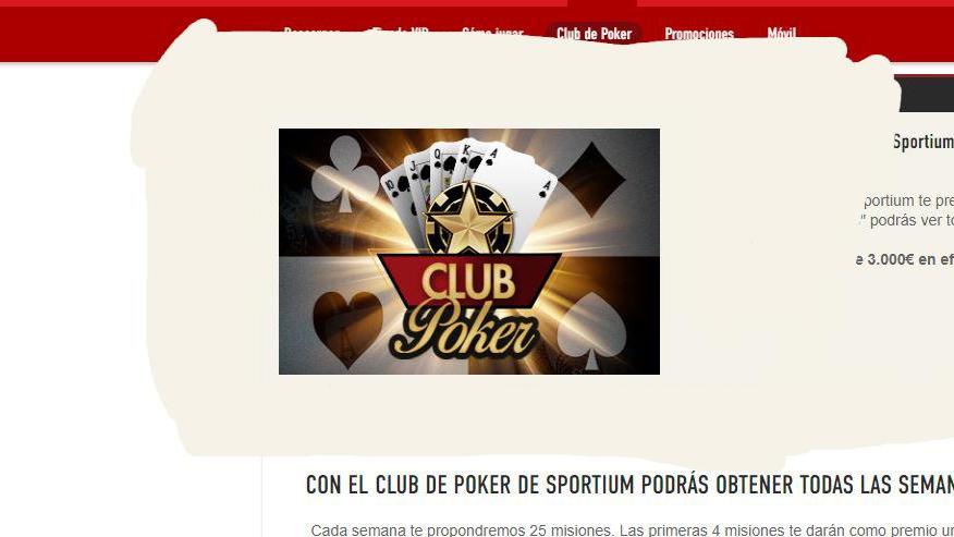 Sportium estrena "Club de Poker", el nuevo sistema de fidelización de la sala