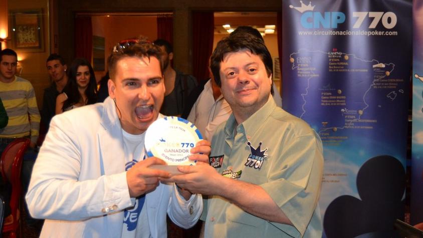 Toni Diéguez, primer campeón del CNP770 en La Toja