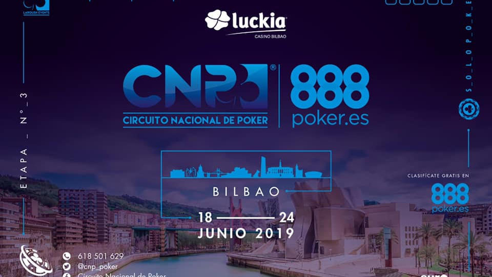 Bilbao se prepara para recibir la 3ª etapa del Circuito Nacional de Poker 888