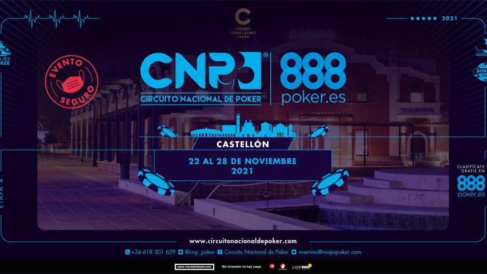 Castellón recibe por primera vez una etapa del Circuito Nacional de Poker 888 Castellón recibe por primera vez una etapa del Circuito Nacional de Poker 888