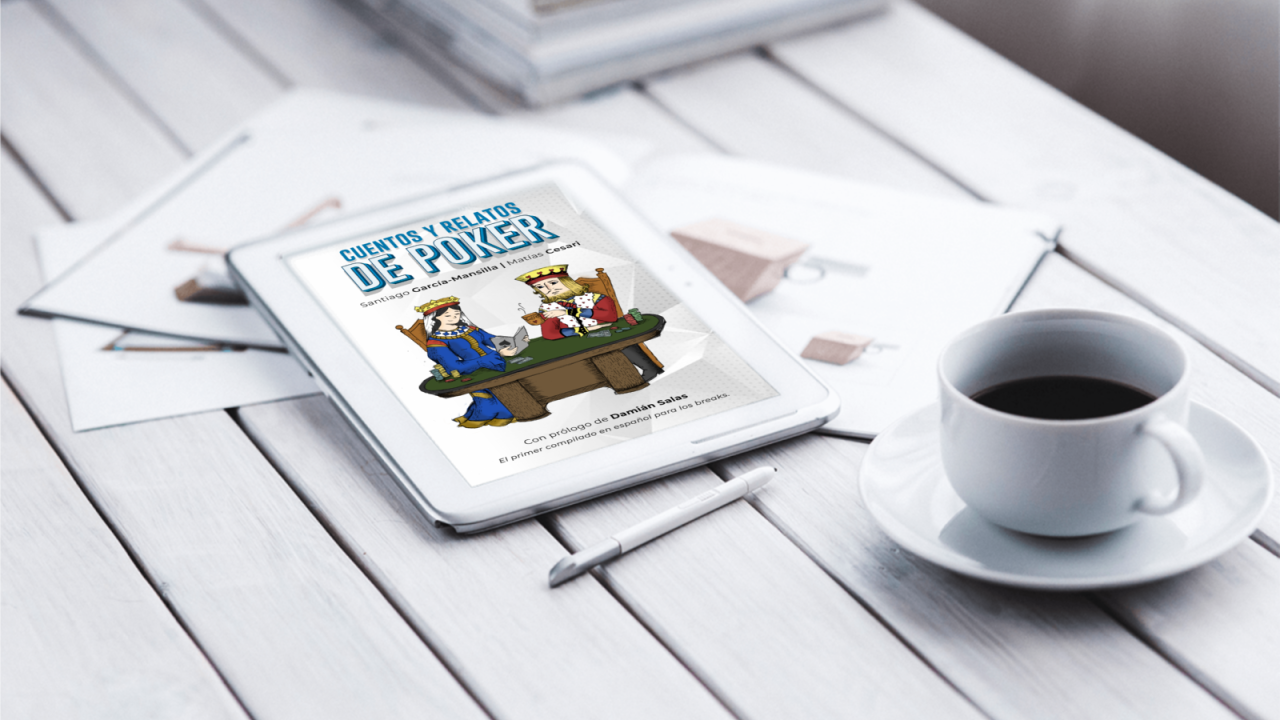 Santiago García y Matías Cesari publican su libro ‘Cuentos y Relatos de Poker’ Santiago García y Matías Cesari publican su libro ‘Cuentos y Relatos de Poker’