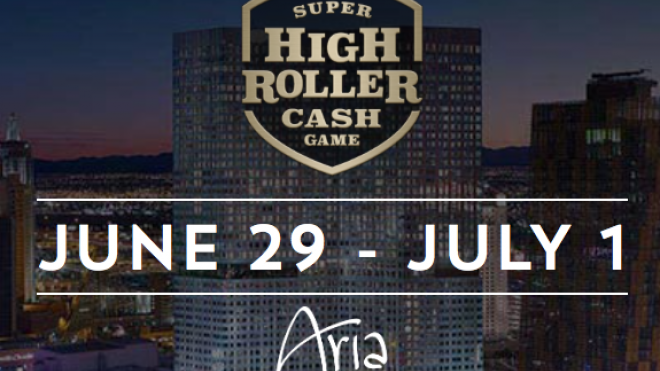 Esta noche, streaming de Super High Roller Cash desde el Aria