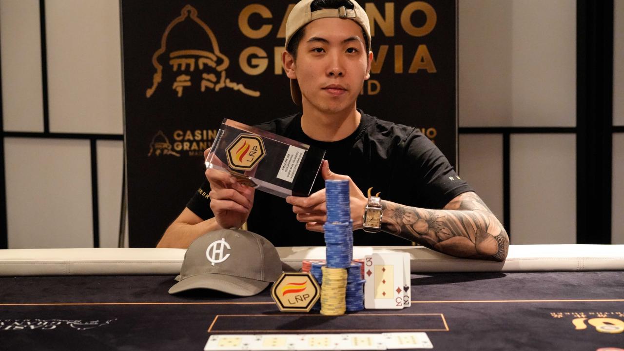 Daniel Wu fue el vencedor del Main Event de la LÑP en Casino Gran Vía 
