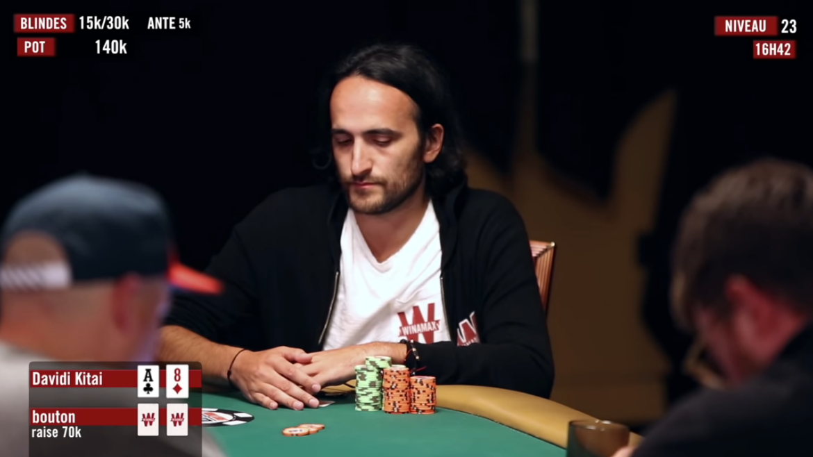 Davidi Kitai sigue como un tiro en el Día 3 del $10k 6-Max de las WSOP 2016