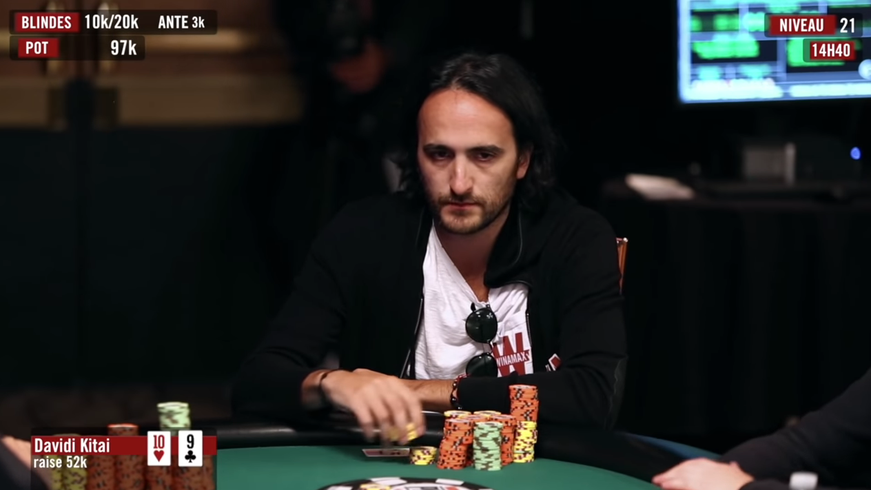 Davidi Kitai sigue luchando en el Día 3 del 10.000 $ 6-Max de las WSOP 2016