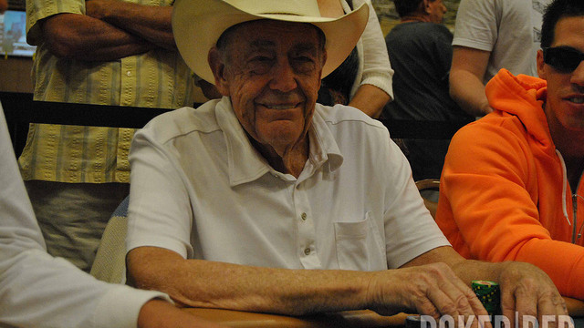 El cáncer amenaza de nuevo a Doyle Brunson