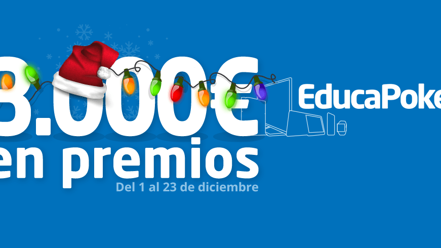 Los regalos navideños de la Santa Blue Race de EducaPoker Los regalos navideños de la Santa Blue Race de EducaPoker