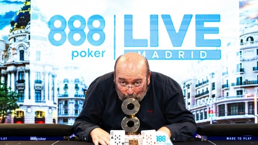 Manuel Ledesma, campeón del Main Event 888poker LIVE Madrid por 58.000 €
