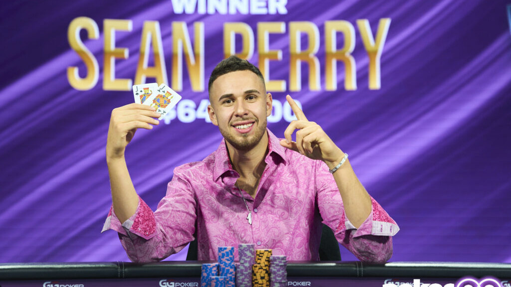 Sean Perry logra el doblete gracias a su victoria en el Event #8 de la PokerGO CUP