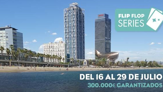 Las Flip Flop Series 2018 reúnen 2.150 jugadores en el Casino Barcelona
