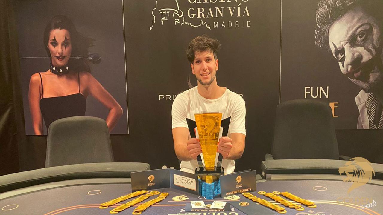 Rafael Navas es el ganador del Super Highroller Bounty