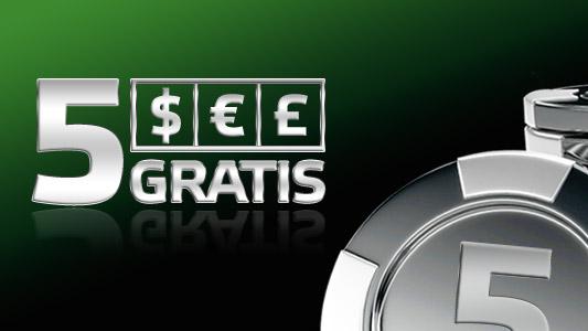 5€ gratis en PartyPoker