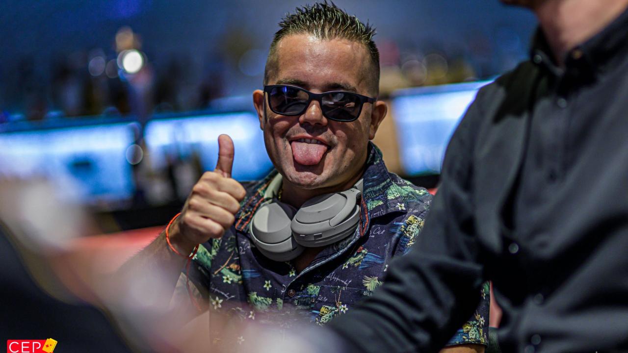 Germán Zafra "GetzuPoker" lidera el Día 1B del Main Event CEP Barcelona