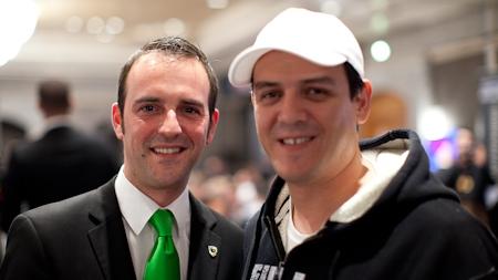 Gerard Serra se lleva un premio en los European Poker Awards
