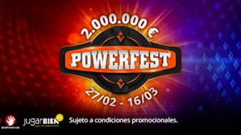 Nueva edición de POWERFEST con 2.000.000 € garantizados