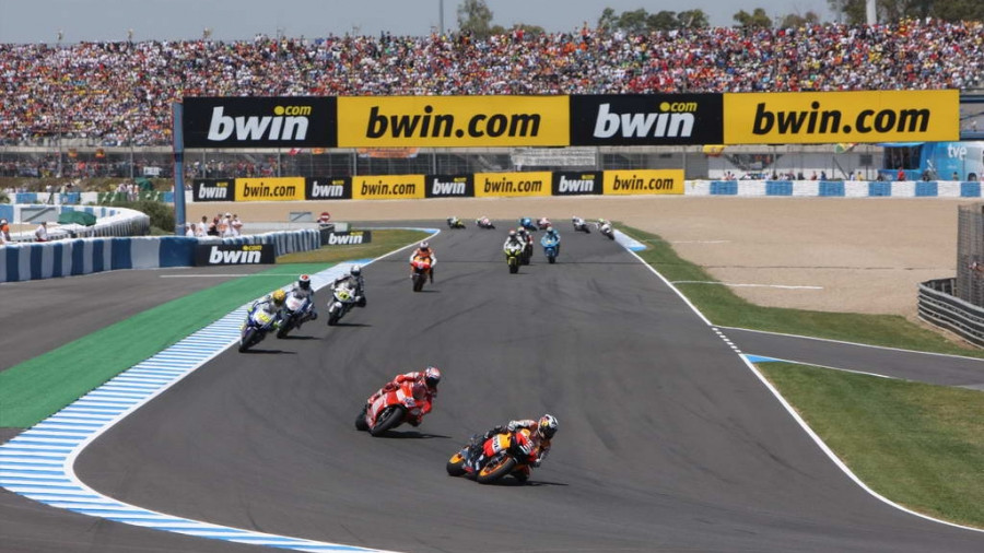 Oye rugir las motos en el GP de Jerez con bwin.es