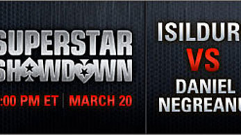 Isildur1 vs Negreanu en el SuperStar Showdown hoy domingo 