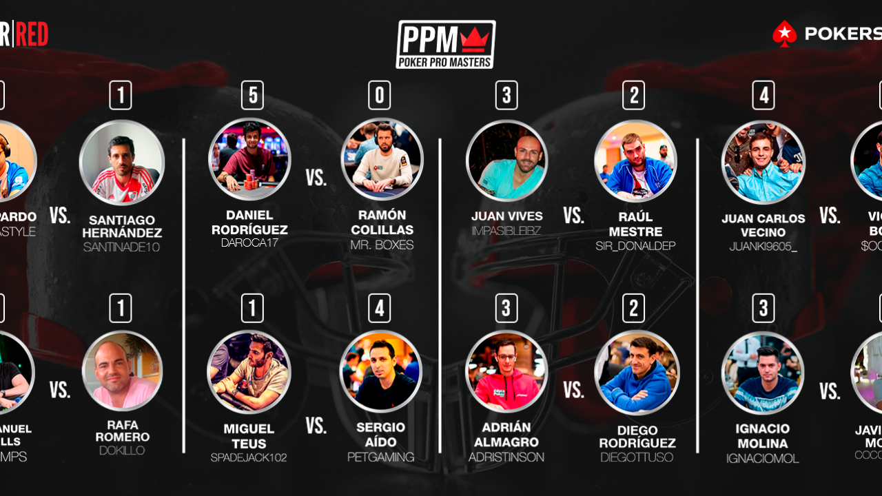 Ya conocemos los 16 aspirantes que pelearán por esta edición del Poker Pro Masters