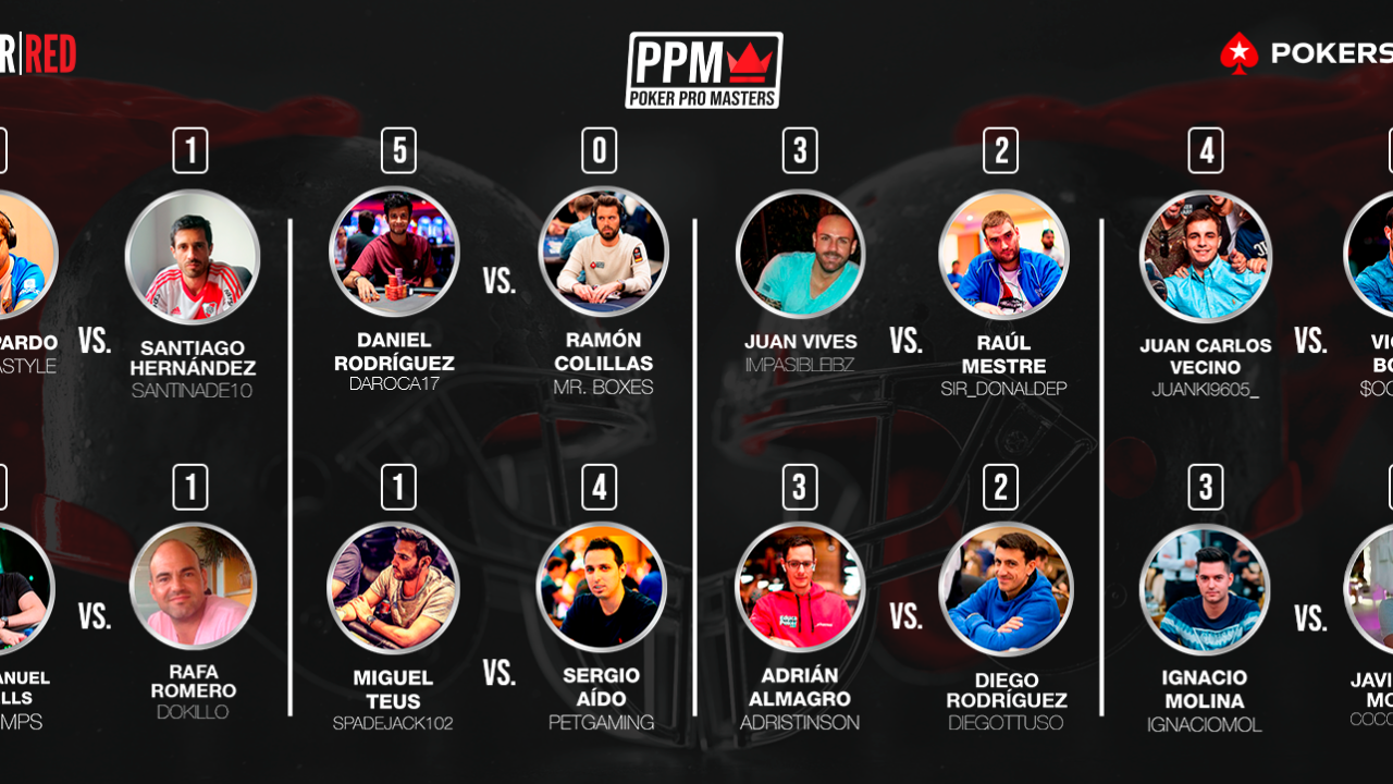 Ya conocemos los 16 aspirantes que pelearán por esta edición del Poker Pro Masters Ya conocemos los 16 aspirantes que pelearán por esta edición del Poker Pro Masters