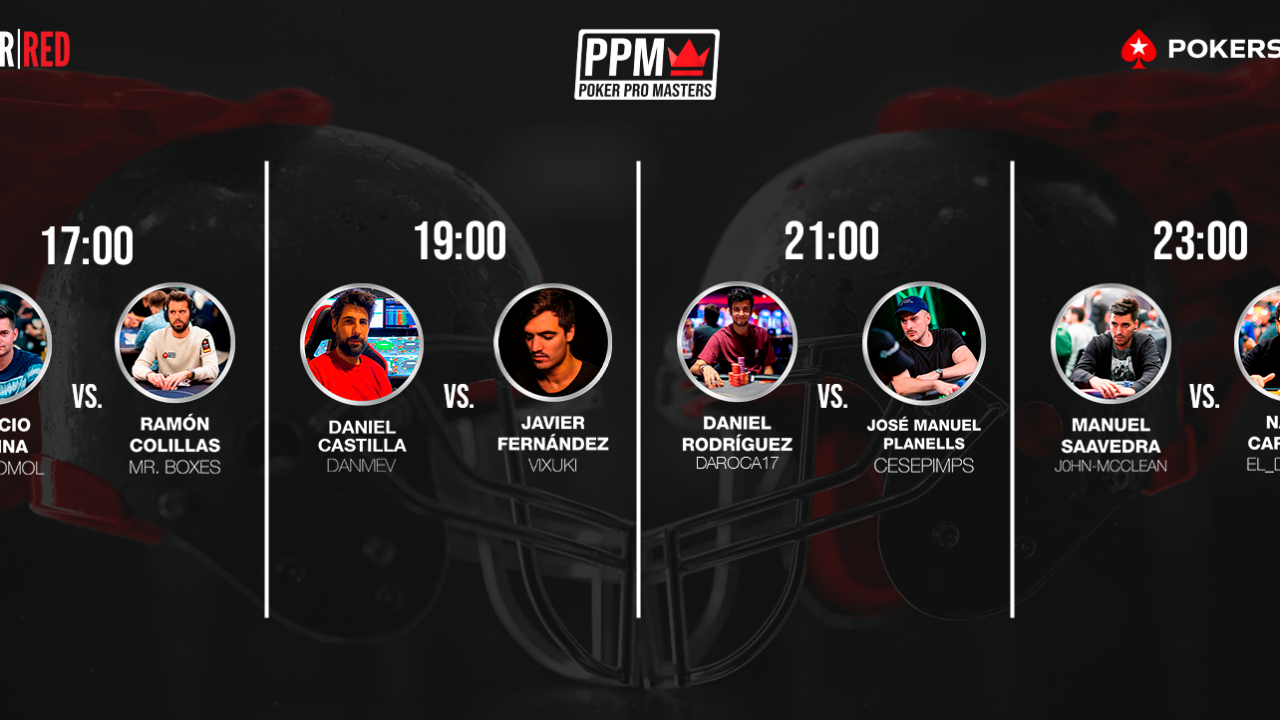 Los octavos de final del Poker Pro Masters concluyen esta tarde en Twitch Los octavos de final del Poker Pro Masters concluyen esta tarde en Twitch