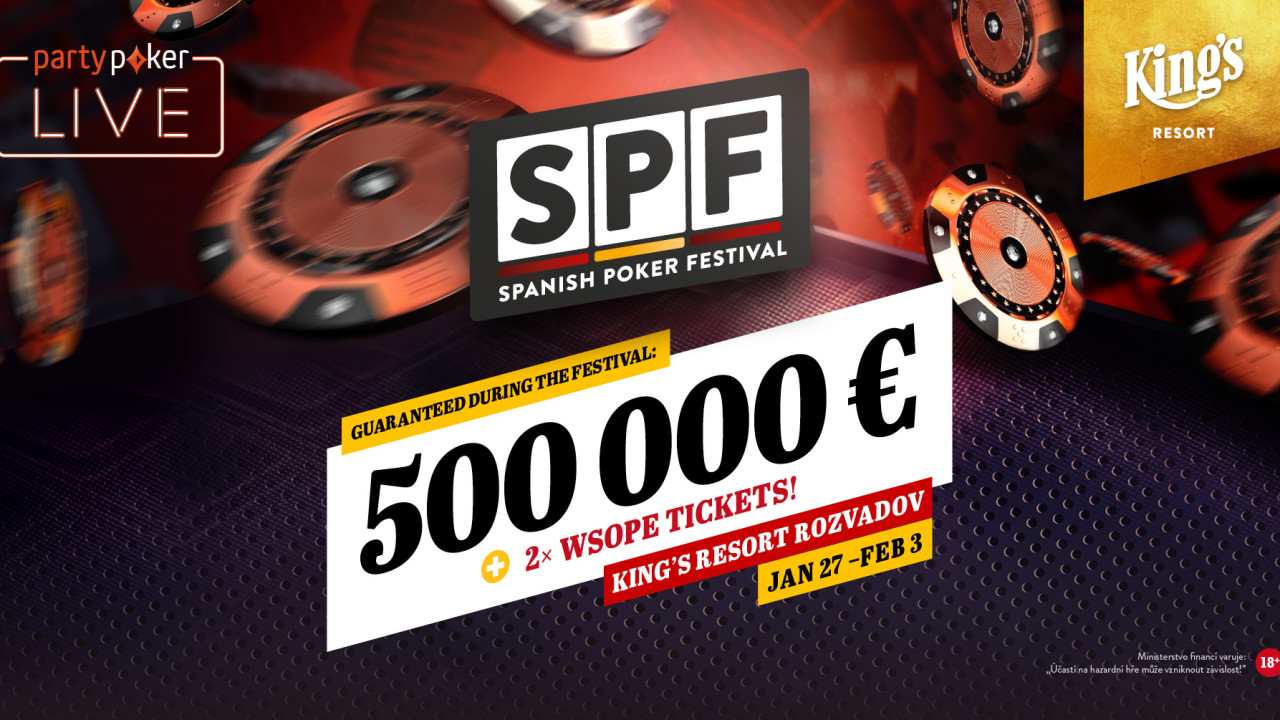 Sigue toda la acción del Spanish Poker Festival en Poker-Red