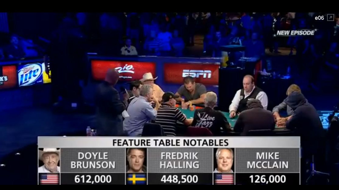 WSOP 2013 Main Event episodio 5