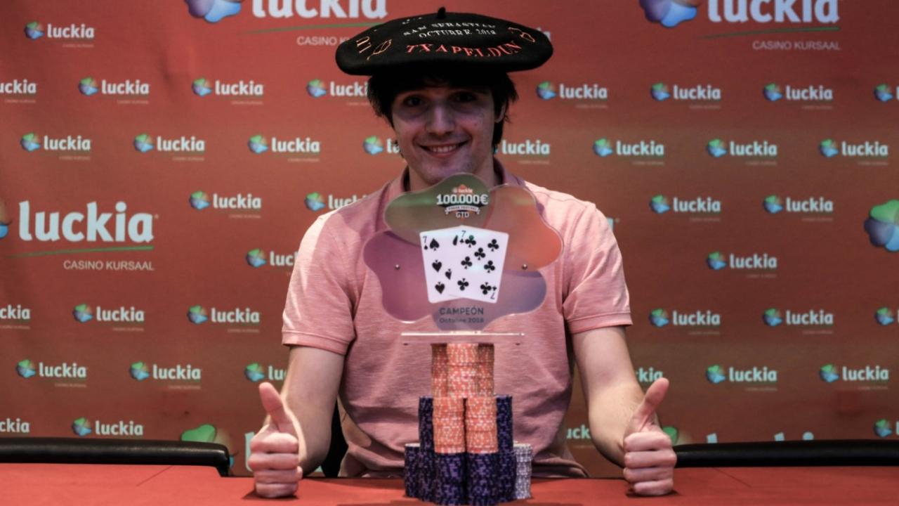 Jon Gurrutxaga, campeón de la 2ª etapa del Luckia Poker Festival